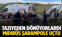 Taziye dönüşü facia… Midibüs şarampole devrildi: Çok sayıda ölü ve yaralı var!