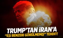 Trump'tan İran'a 'eşi benzeri görülmemiş' bir tehdit