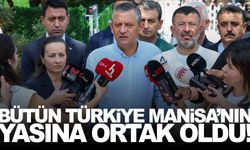 CHP’li Özel, Ferdi Zeyrek’in taziyesinde konuştu