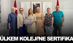 Ülkem Koleji’ne Sağlıklı Yaşam Sertifikası