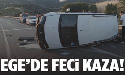 Uşak’ta trafik kazası: 1 ölü, 4 yaralı