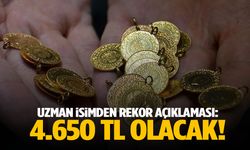 Uzman isim altın için tarih verdi! 4.650 TL olacak… Tarih verdi