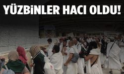 Yüzbinlerce müslüman hac farizasını yerine getirdi