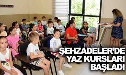 Şehzadeler Belediyesi yaz kursları başladı… 270 öğrenci eğitim alıyor