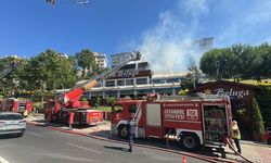 Ataşehir'de balık restoranında korkutan yangın