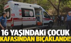Aydın’da korkunç olay! 16 yaşındaki genç kafasından bıçaklandı!