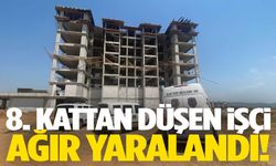 Aydın’da 8. kattan düşen işçi zemine çakıldı!