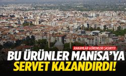 Bu ürünler Manisa’ya servet kazandırdı!