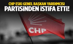 CHP eski Genel Başkan Yardımcısı partisinden istifa etti!