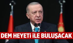 Cumhurbaşkanı Erdoğan DEM heyeti ile buluşacak