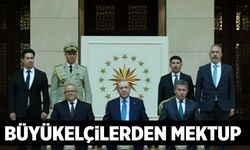 Cumhurbaşkanı Erdoğan'a büyükelçilerden mektup