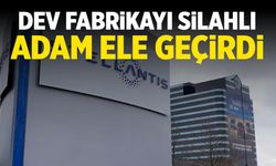 Dev otomotiv fabrikasında silahlı kriz! Bir kişi ele geçirdi...