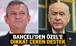 Devlet Bahçeli'den Özgür Özel'e dikkat çeken destek