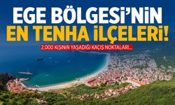 Ege Bölgesi'nin en dingin ilçeleri! Sadece birkaç bin kişi yaşıyor...