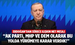 Cumhurbaşkanı Erdoğan: Tarihte yeni bir sayfa açıldı