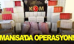 Manisa’da kaçak tütün operasyonu: Yüz binlercesi ele geçirildi