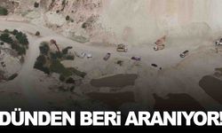 Göçük altında kalan işçi henüz bulunamadı