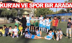 Yaz Kur’an kursu öğrencileri hem öğreniyor hem eğleniyor