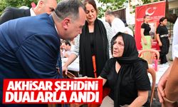 Akhisar’da şehit Fikret Mangura için mevlit programı düzenlendi