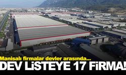 İSO listesine Manisa’dan 17 firma… Toplamda 59 firma zirvede!
