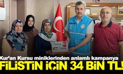 Somalı miniklerden Filistin’e anlamlı destek… Toplanan paralar TDV’ye teslim edildi