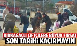 Kırkağaç’ta çiftçilere büyük fırsat! Yemlik arpa geliyor… Son tarihi kaçırmayın!