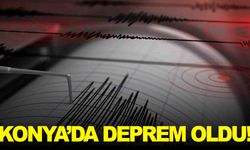 Konya güne depremle uyandı… 4.3 büyüklüğünde