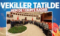 TBMM 1 Ekim'e kadar tatile girdi!