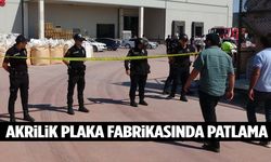 Malatya’da akrilik plaka fabrikasında patlama: 3 yaralı