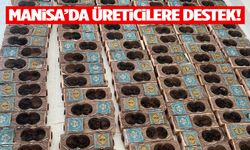 Manisa’da ana arı projesiyle üreticilere destek