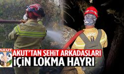 Manisa’da anlamlı vefa: AKUT’tan şehit arkadaşları için lokma hayrı!