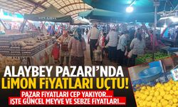 Manisa’da halk pazarında limon artık yüzü değil cebi ekşitiyor! 5 ayda 10 kat arttı…