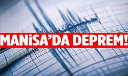 Manisa'da çok şiddetli deprem!