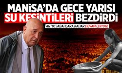 Manisa'da su kesintileri vatandaşları bezdirdi!