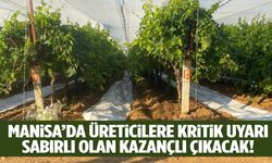 Manisa’da üreticilere kritik uyarı: Sabredenler kazançlı çıkacak…