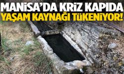 Manisa’da büyük sorun! Yaşam kaynağı tükeniyor…