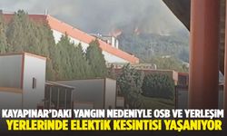 Kayapınar’daki yangın, OSB ve yerleşim yerlerinde elektrik kesintisi yarattı!