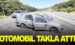 Ege’de otomobil takla attı… 3 kişi yaralandı