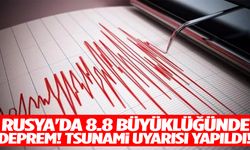 Rusya'da 8.8 büyüklüğünde deprem!