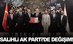 Salihli AK Parti’de bayrak değişimi… Yeni başkanı duyurdular!