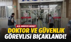 Şanlıurfa’da hastanede bıçaklı dehşet! Acil doktoru ve güvenlik görevlisi yaralandı