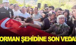 Şehit orman işçisine son veda… Dualar ve gözyaşlarıyla uğurlandı