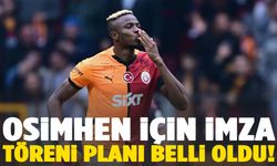 Galatasaray'ın Osimhen için imza töreni planı belli oldu