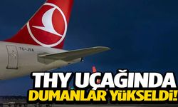 THY uçağında korku dolu anlar! Dumanlar yükseldi…