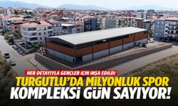 Turgutlu’da milyonluk spor kompleksi gün sayıyor! Ferdi Zeyrek’in adı bu projeyle yaşayacak…