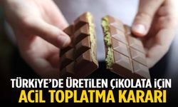 Türkiye’de üretilen ünlü çikolatanın içinden çıktı! Acil toplatma kararı verildi…