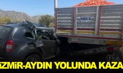 Aydın-İzmir otoyolunda kaza… 72 yaşındaki sürücü yaralandı!