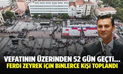 Vefatının üzerinden 52 gün geçti… Merhum Başkan Ferdi Zeyrek için binlerce kişi toplandı!