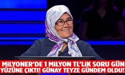 1 milyonluk soruyu açtıran Kim Milyoner Olmak İster Habibe Karataş (Günay Teyze) gündem oldu