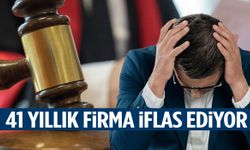 41 yıllık firma krize dayanamadı! Konkordato ilan etti…